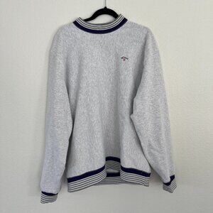 Noah NYC grey heather crewneck